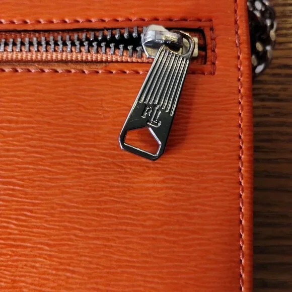 Project - Lauren Ralph Lauren Orange Crossbody Wallet - Picture 5 of 16